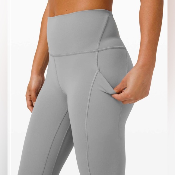 lululemon Align™ High-Rise Pant with Pockets 25", Size 6, Rhino Grey - Picture 2 of 4